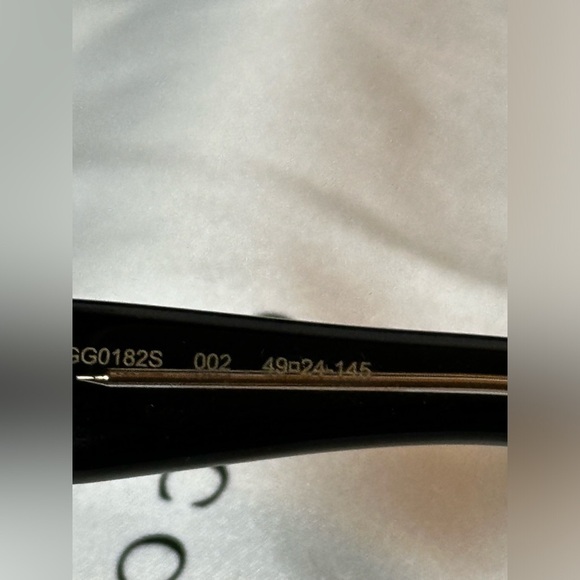 Gucci Unisex 49mm Black Sunglasses main image 6